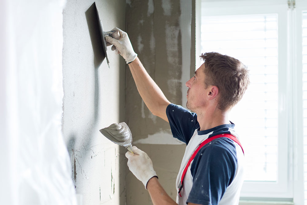 Travaux dans une maison